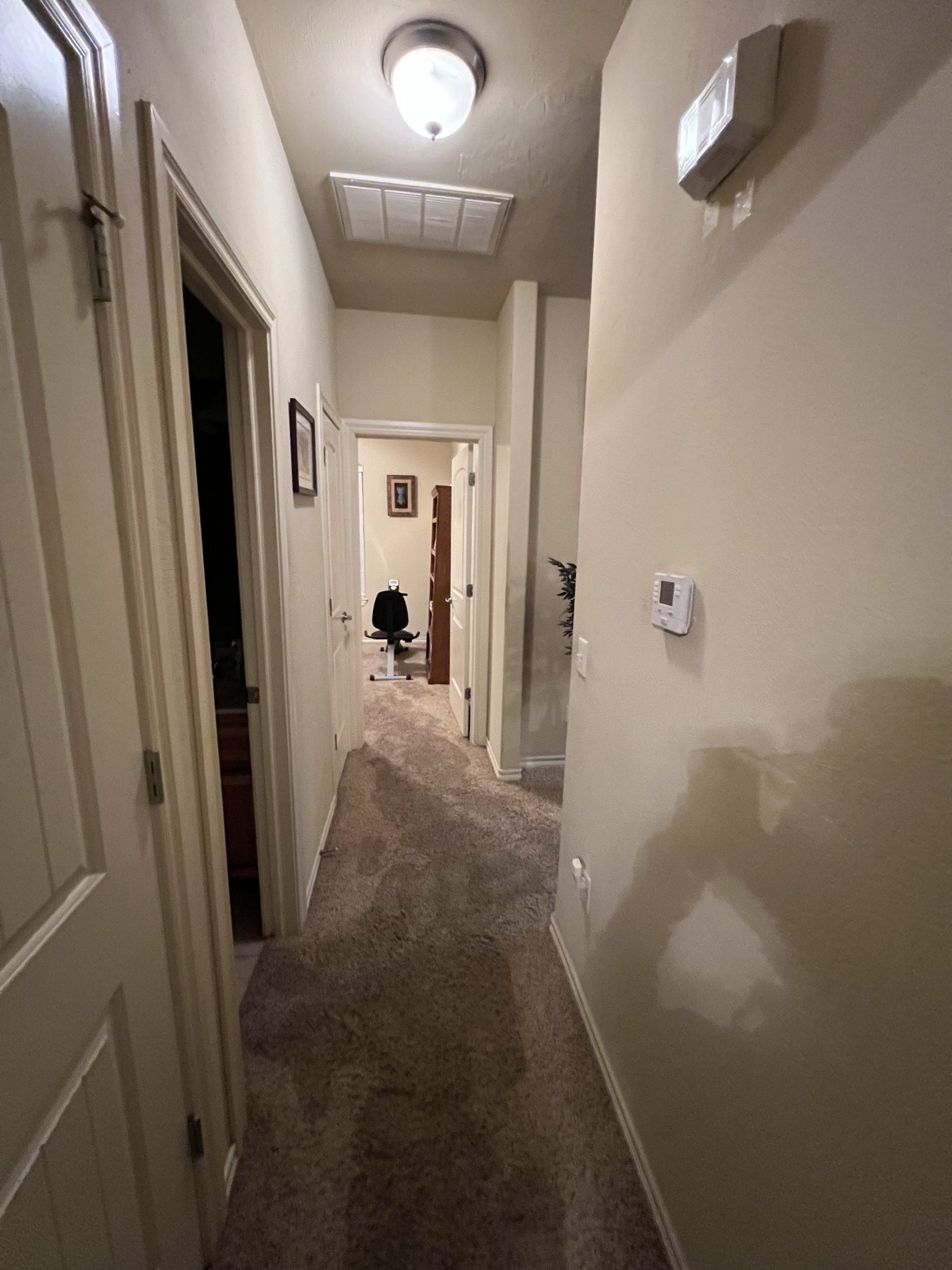 Flooded home requiring emergency water damage restoration in Edmond Oklahoma